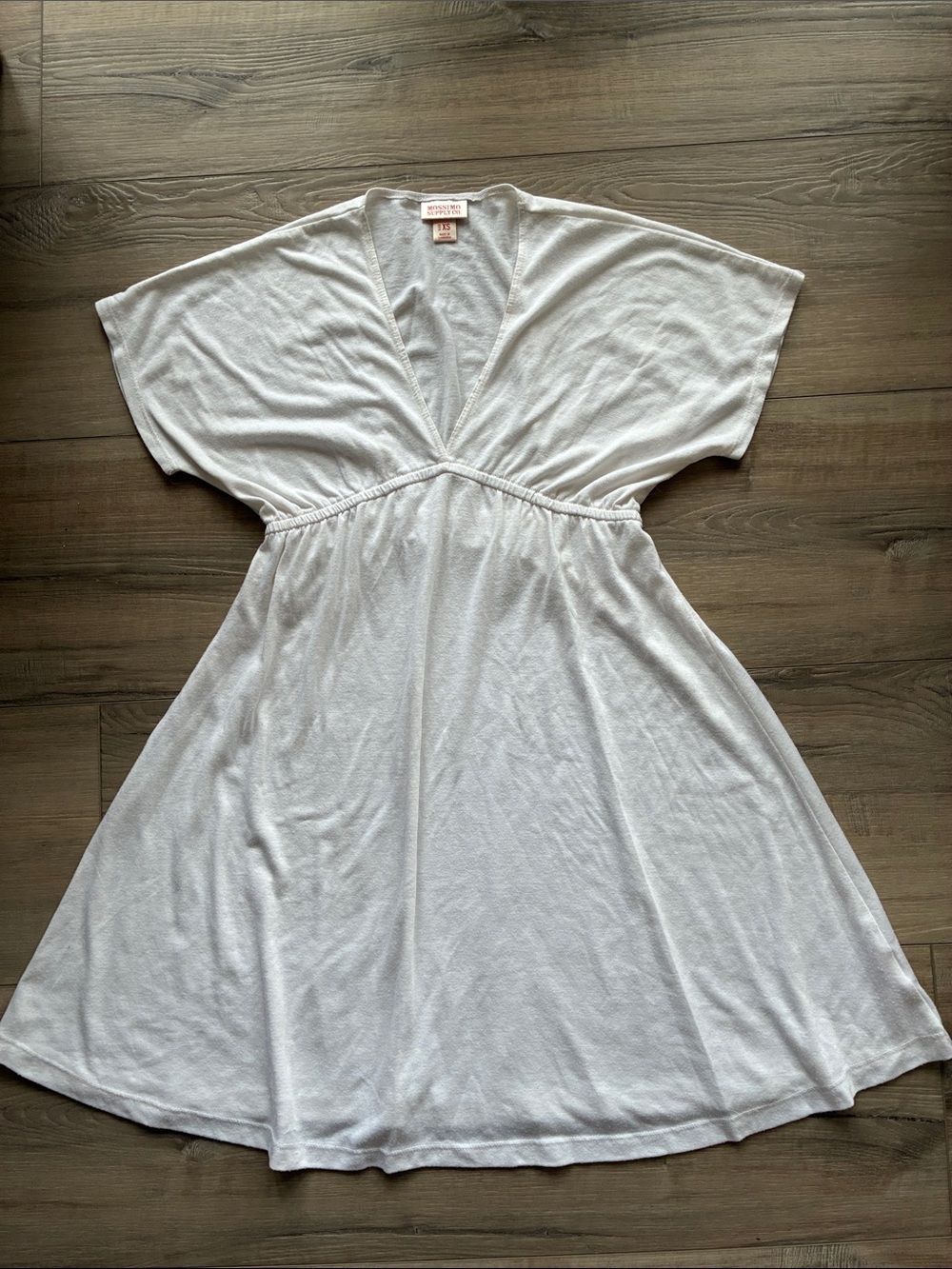 Mossimo Supply Co. White Swimsuit Cover Up Dress